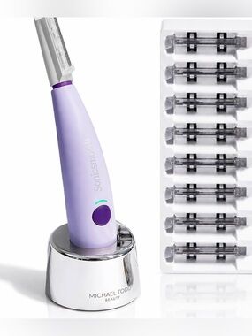 NWT - Michael Todd Beauty Lavender Facial Hair Trimmer